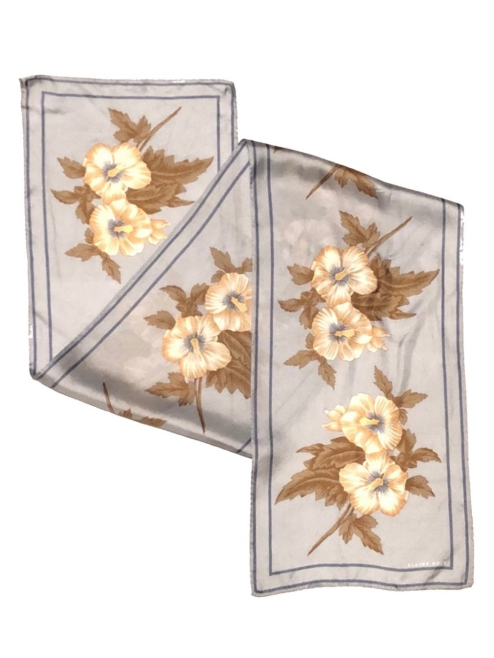 Silk Scarf - Elaine Gold for Collection XIIX